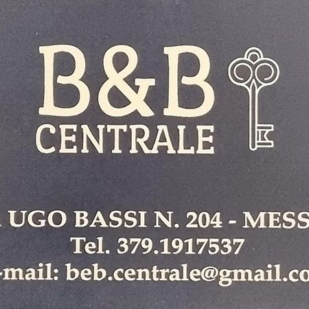 B&B Centrale Мессина Экстерьер фото