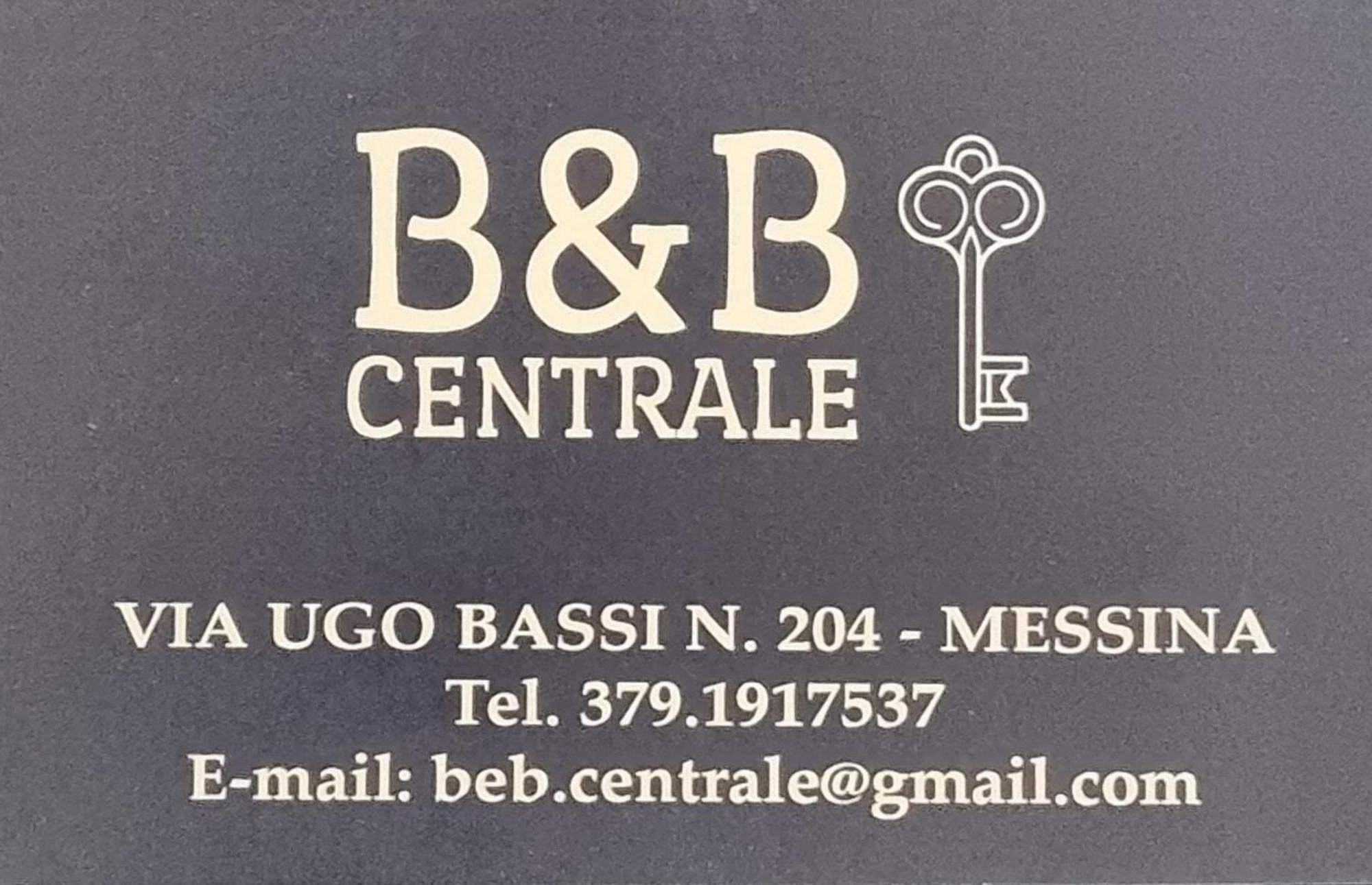 B&B Centrale Мессина Экстерьер фото